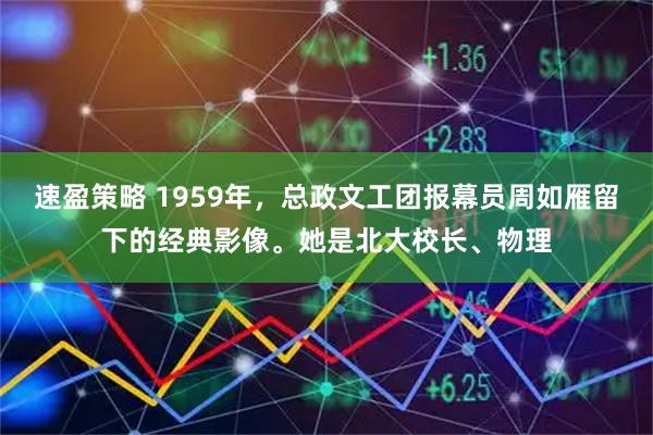 速盈策略 1959年，总政文工团报幕员周如雁留下的经典影像。她是北大校长、物理
